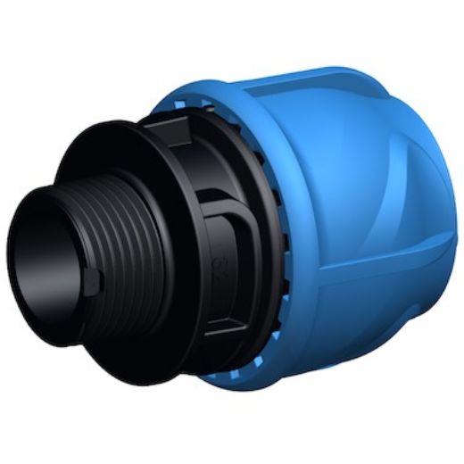 Picture of MALE END CONNECTOR METRIC ALPRENE 63MM X 1 1/2''