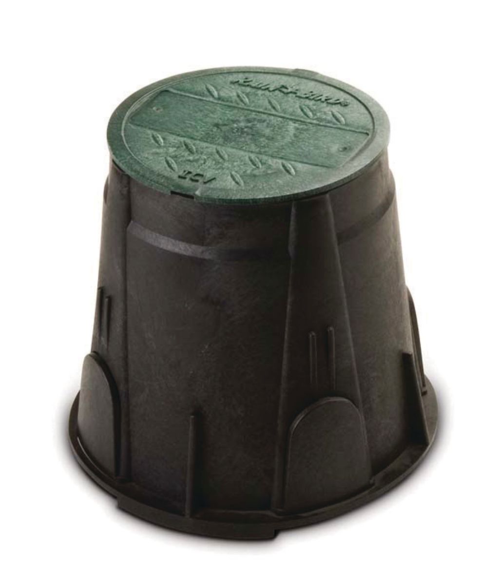 Picture of VALVE BOX RAIN BIRD VB SERIES 7'' ROUND GREEN 160MM X 230MM DEEP