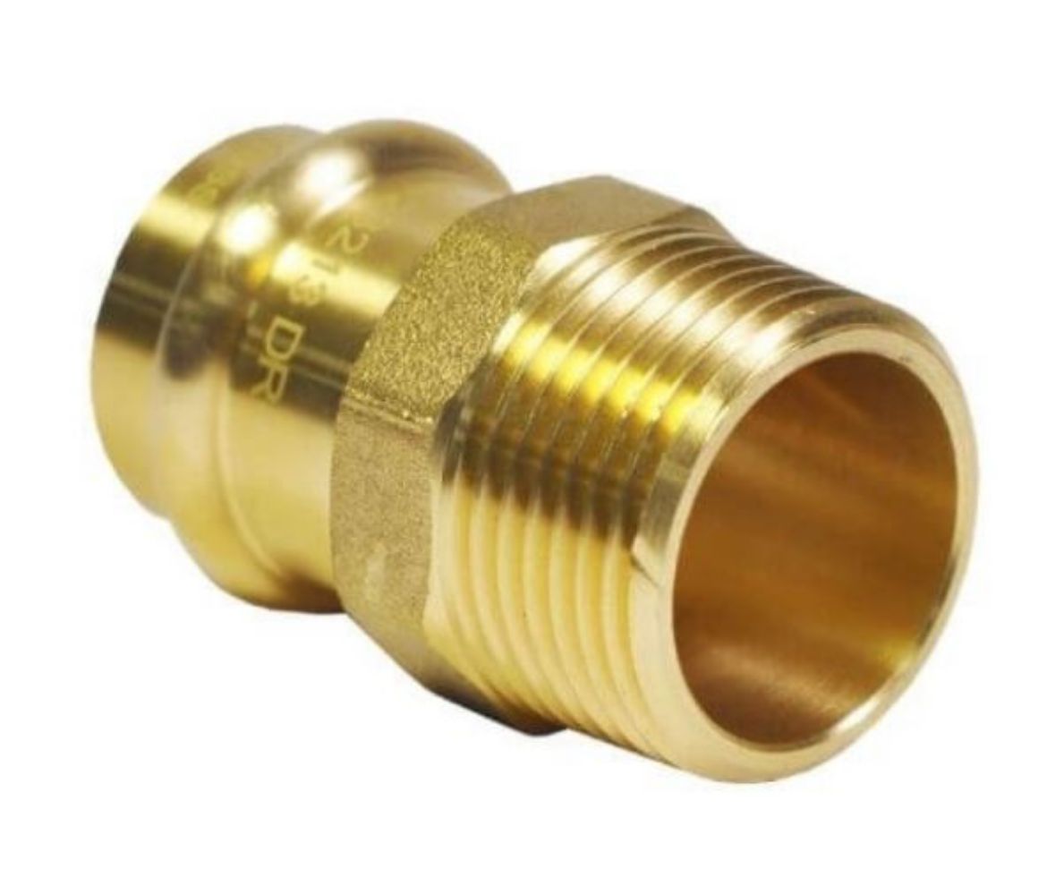 Picture of COPPER PRESS MALE LINE ADAPTOR #3 15MM X 1/2''