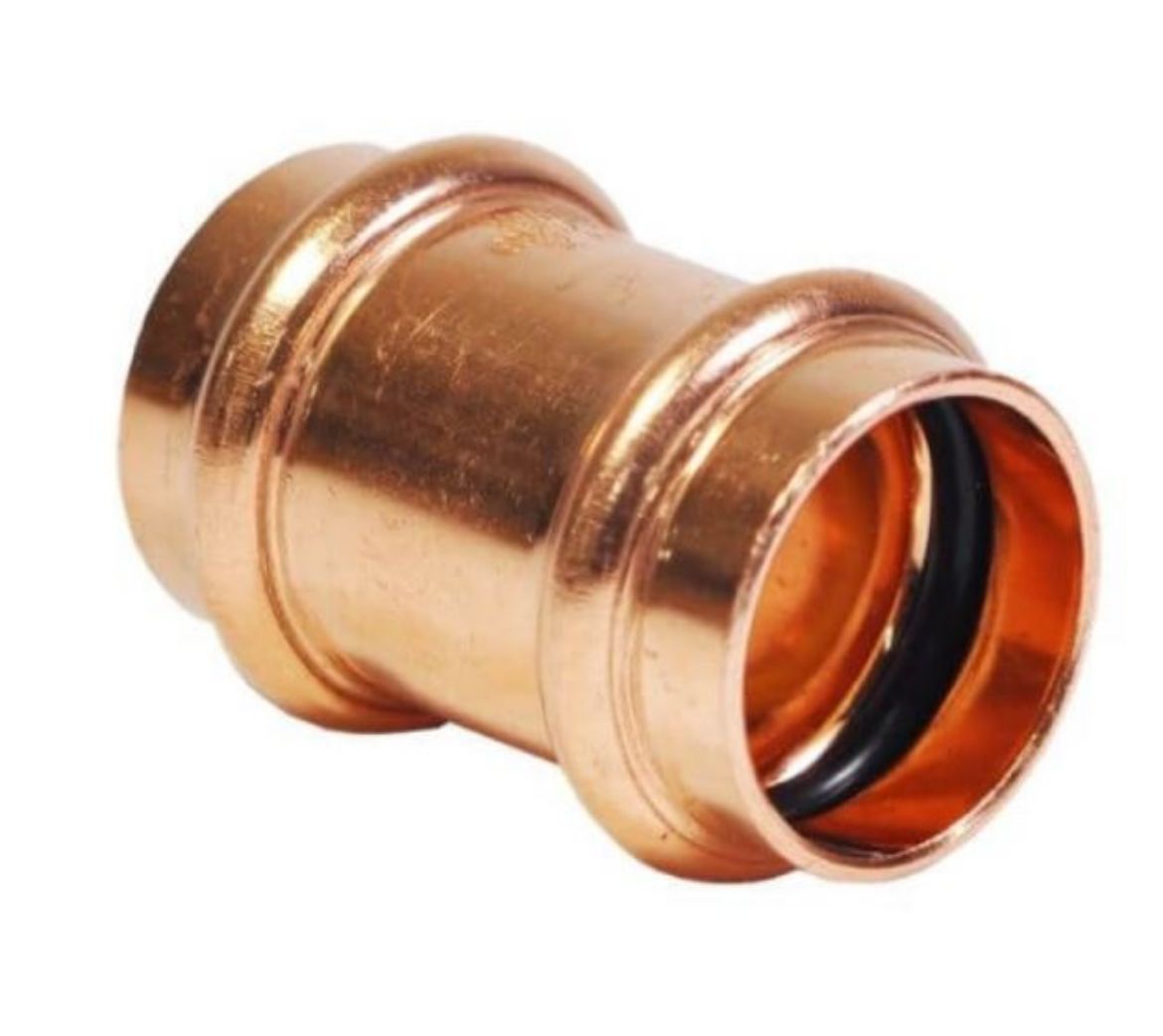 Picture of COPPER PRESS CONNECTOR SLIP 15MM