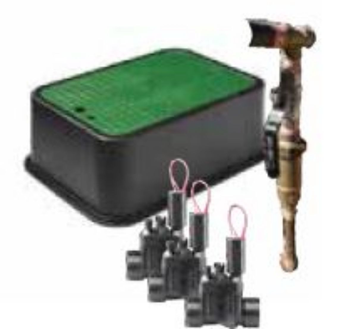 Picture of SUPPLY AND INSTALL BACKFLOW PREVENTION DEVICE, 3 STN SOLENOID VALVE MANIFOLD AND VALVE BOX