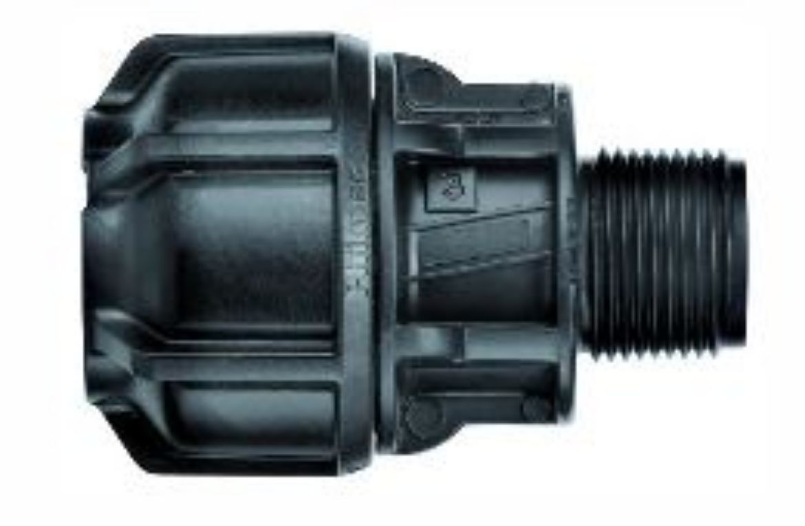 Picture of MALE END CONNECTOR METRIC PHILMAC 3G 25MM X 1/2''