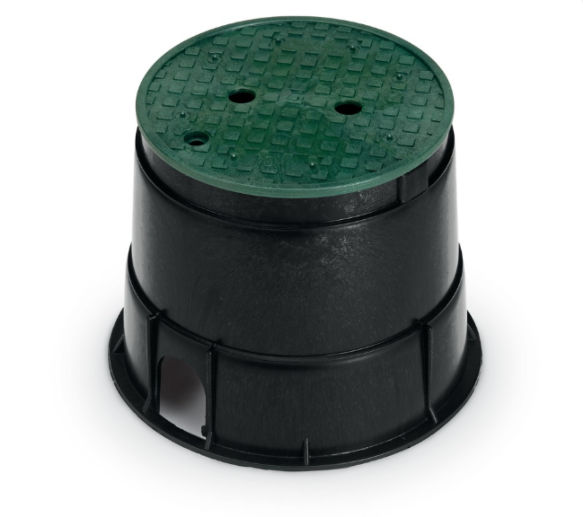 Picture of VALVE BOX RAIN BIRD PVB SERIES 10'' ROUND GREEN 250MM X 255MM DEEP