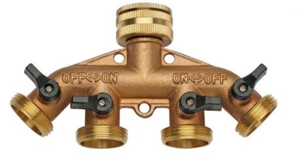 Picture of TAP 4 WAY BRASS