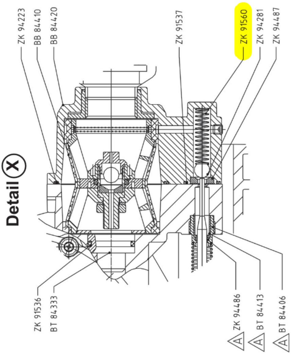 Picture of VALVE COMPRESSION SPRING TORO T/S ROLLCART V3