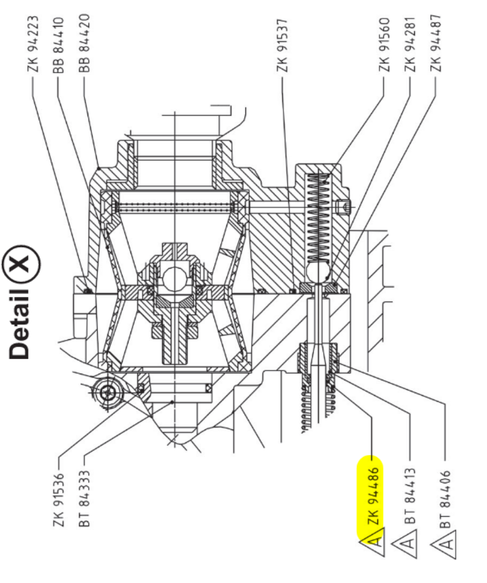 Picture of QUAD RING TORO 6.07 X 1.79 T/S ROLLCART V3