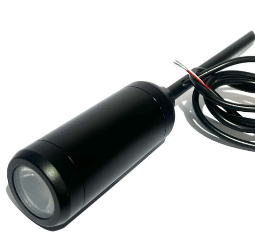 Picture of AQUALUX LUMENA SPIKE LIGHT SATIN BLACK 12/24V LED X3 WARM WHITE MEDIUM LENS AQL105