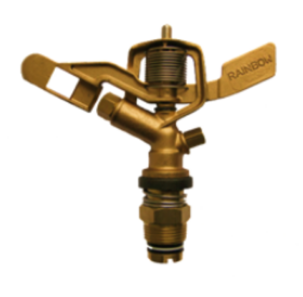 Show details for IMPACT SPRINKLER BRASS FC RAINBOW RAS 2B 20MM BSP MI C/W 5.0MM & 3.0MM NOZZLES Picture of IMPACT SPRINKLER BRASS FC RAINBOW RAS 2B 20MM BSP MI C/W 5.0MM & 3.0MM NOZZLES
