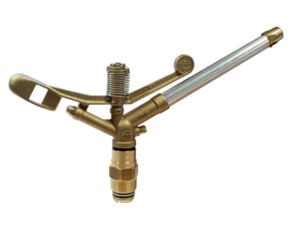 Show details for IMPACT SPRINKLER VYRSA 155 BRASS FC 32MM BSP MI C/W 12MM, 6.3MM & 3.2MM NOZZLES Picture of IMPACT SPRINKLER VYRSA 155 BRASS FC 32MM BSP MI C/W 12MM, 6.3MM & 3.2MM NOZZLES