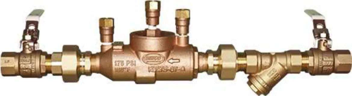 Picture of BACKFLOW BEECO BRASS DOUBLE CHECK COMPLETE 32MM
