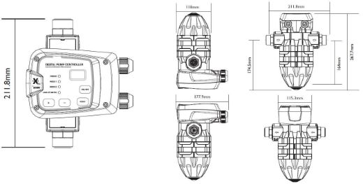 Picture of PUMP PRESSURE CONTROLLER BIANCO NXT-PRO
